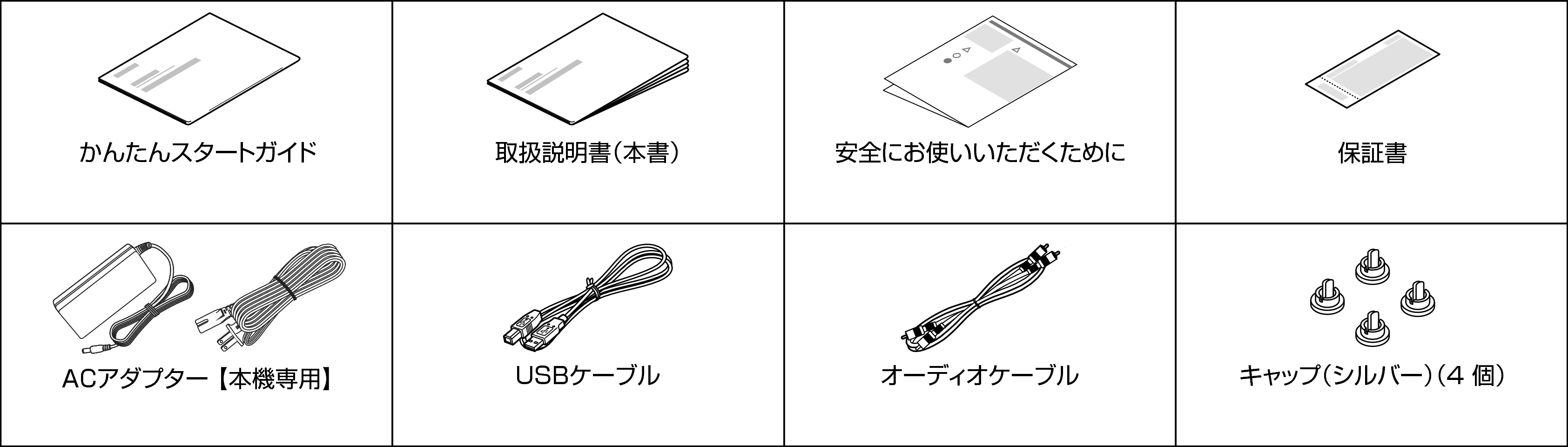 付属品 DA-310USB