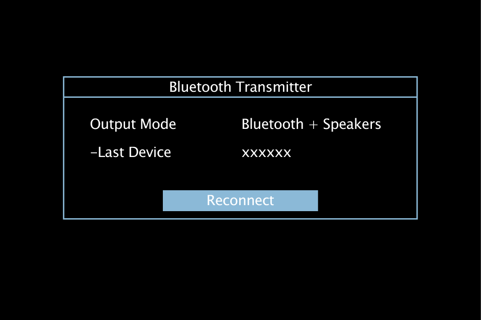 Reconnecting to a Bluetooth headphones